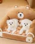 CozyFuzz | Teddy Bear Bed for Pets