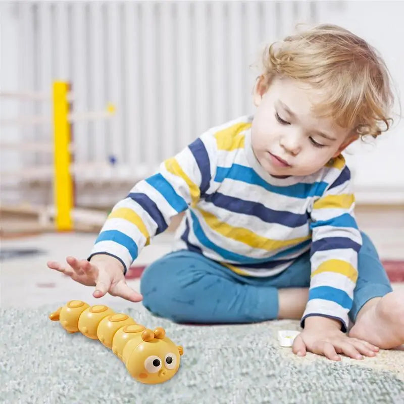 Crawling Caterpillar - Wobble with the Caterpillar Mobile - Wind-up Caterpillar
