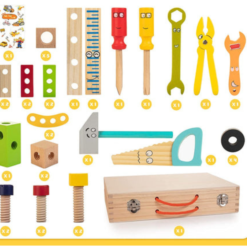 Creative Tool Set - Construction Toys for Little Builders