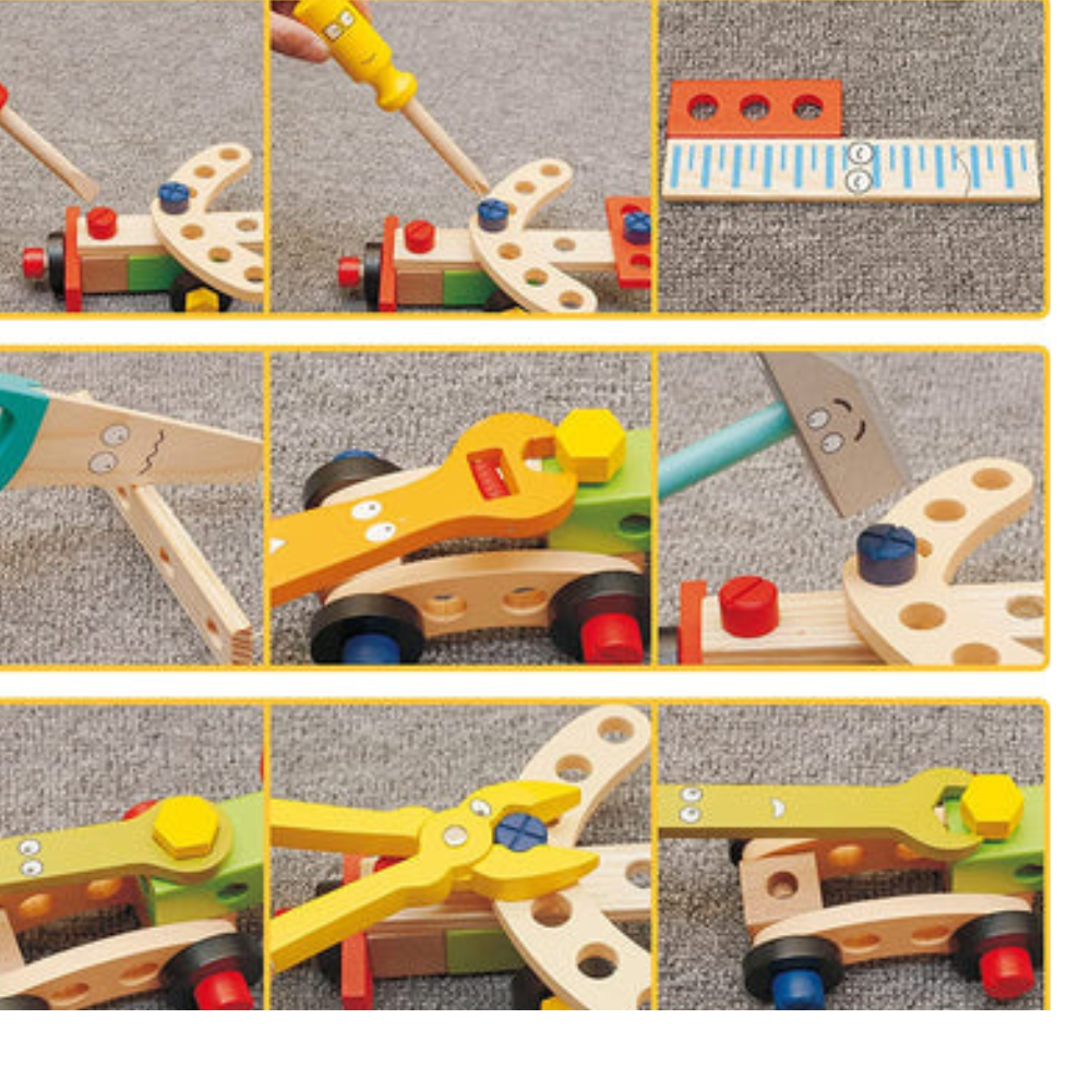Creative Tool Set - Construction Toys for Little Builders