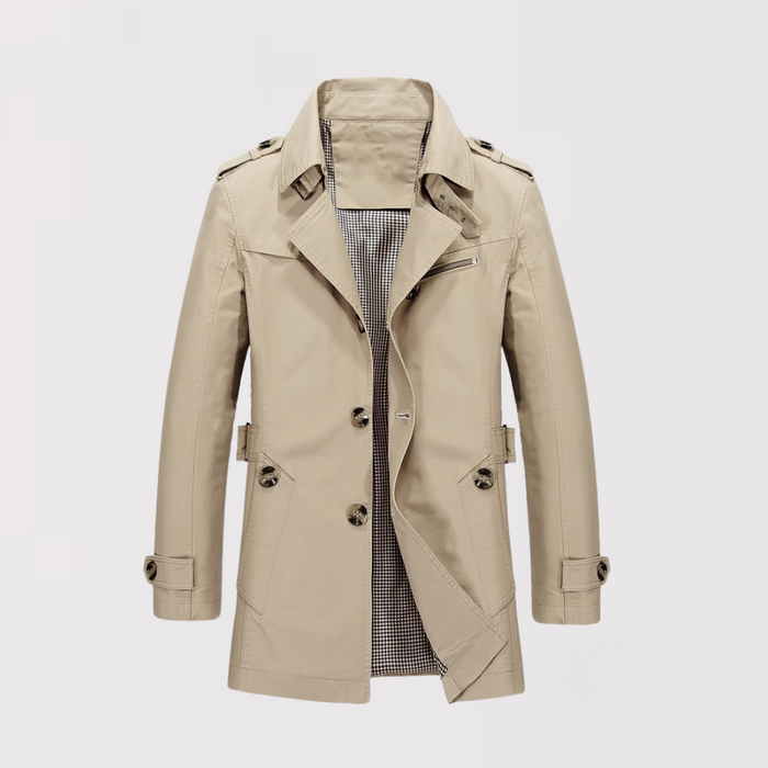 Crick - Casual Windbreaker Trench Coat