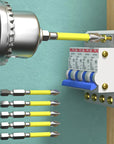 Cross and Slotted Screwdriver Bits for Electricians (5 Pieces)