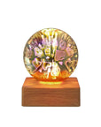 Crystal Ball Lamp with 3D Firework Effect - StarburstGlow