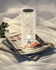Crystal Table Lamp with Touch Control - Aurora