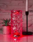 Crystal Table Lamp with Touch Control - Aurora
