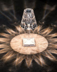 Crystal Table Lamp with Touch Control - LumeCrystal