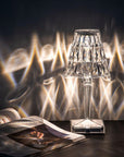 Crystal Table Lamp with Touch Control - LumeCrystal