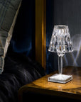 Crystal Table Lamp with Touch Control - LumeCrystal