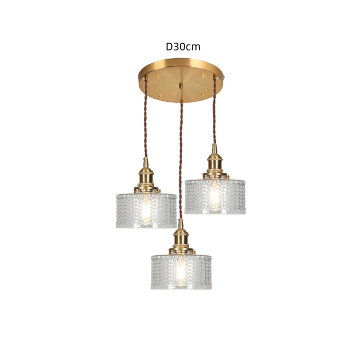 Crystal Vintage Pendant Light - Harrison