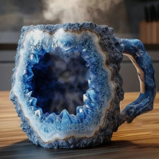 CrystalMug – Mineral Crystal Coffee Cups