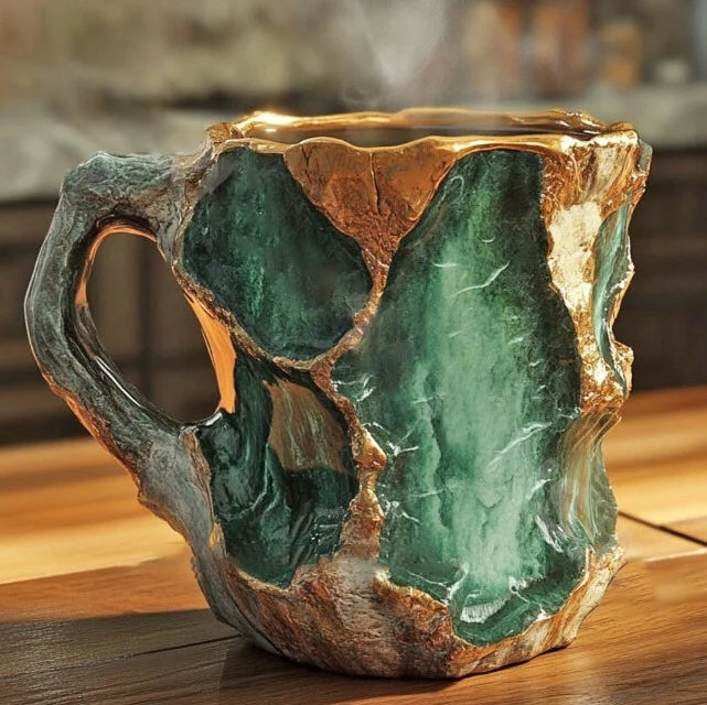 CrystalMug – Mineral Crystal Coffee Cups
