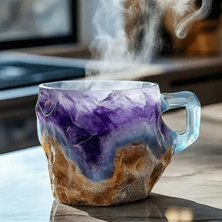 CrystalMug – Mineral Crystal Coffee Cups