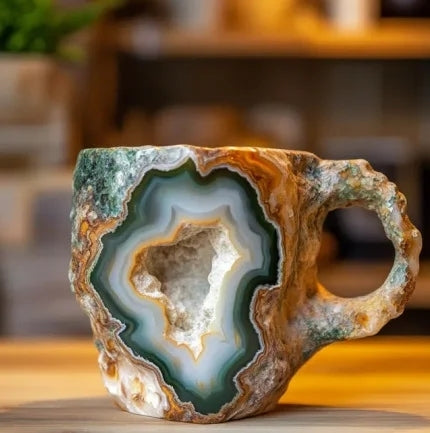 CrystalMug – Mineral Crystal Coffee Cups