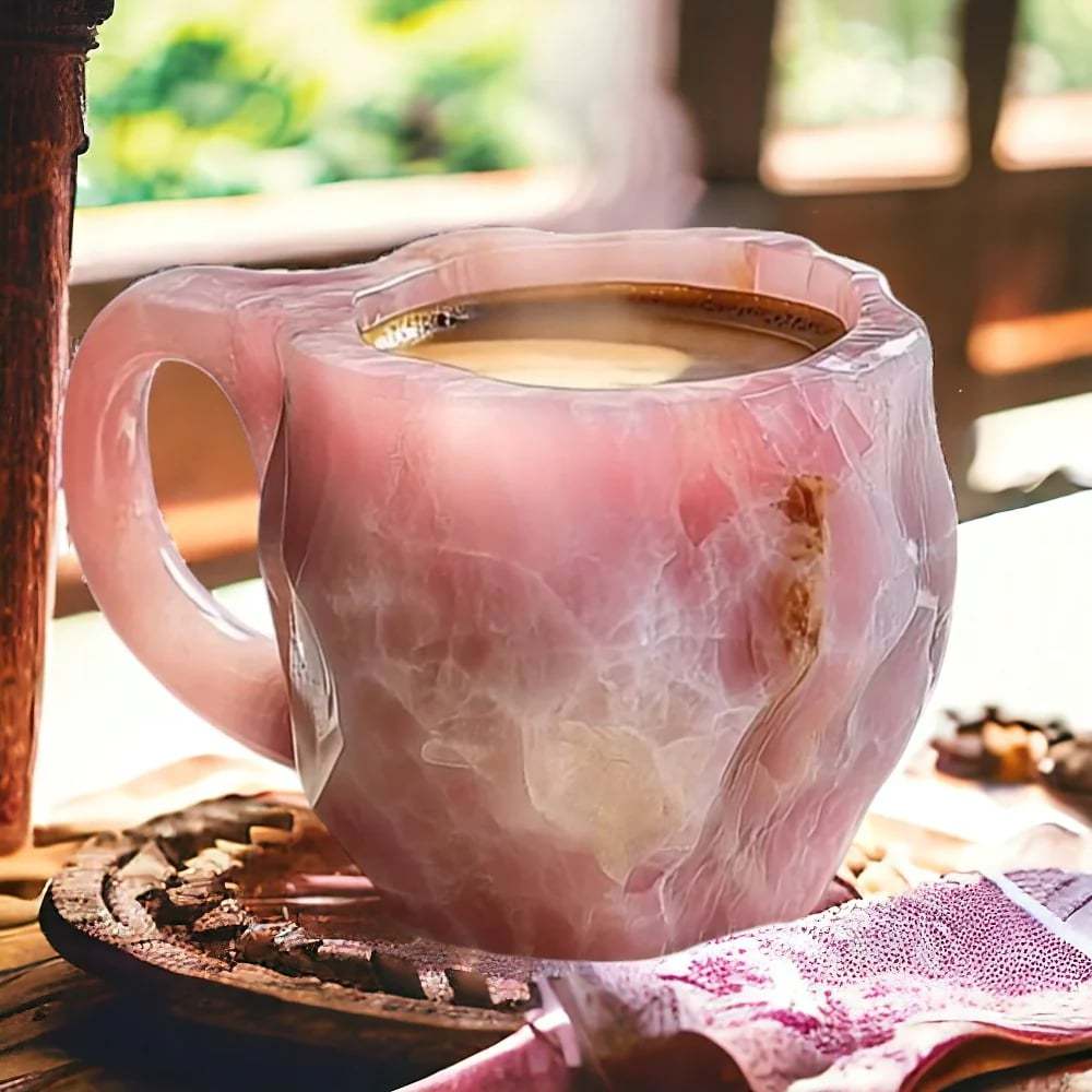 CrystalMug – Mineral Crystal Coffee Cups