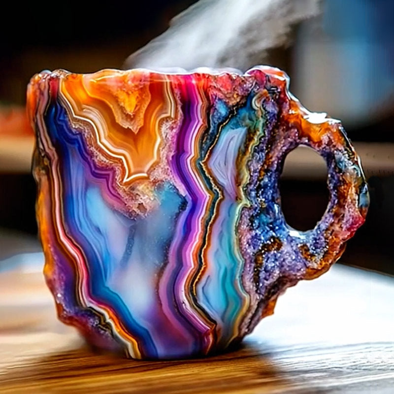 CrystalMug – Mineral Crystal Coffee Cups
