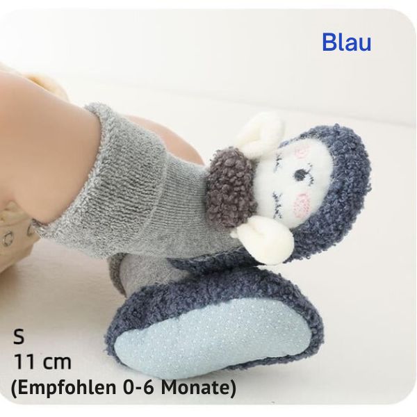 CuddleSteps – Baby Cartoon Plush Toddler Cotton Shoes