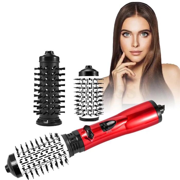 CurlFlow – 2-in-1 Hot Air Styler and Rotating Hair Dryer
