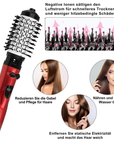 CurlFlow – 2-in-1 Hot Air Styler and Rotating Hair Dryer