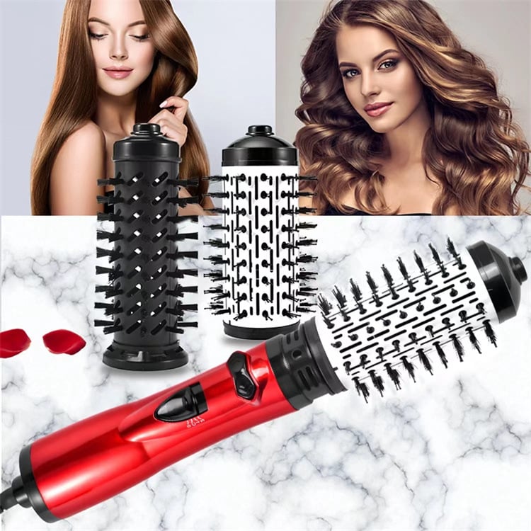 CurlFlow – 2-in-1 Hot Air Styler and Rotating Hair Dryer