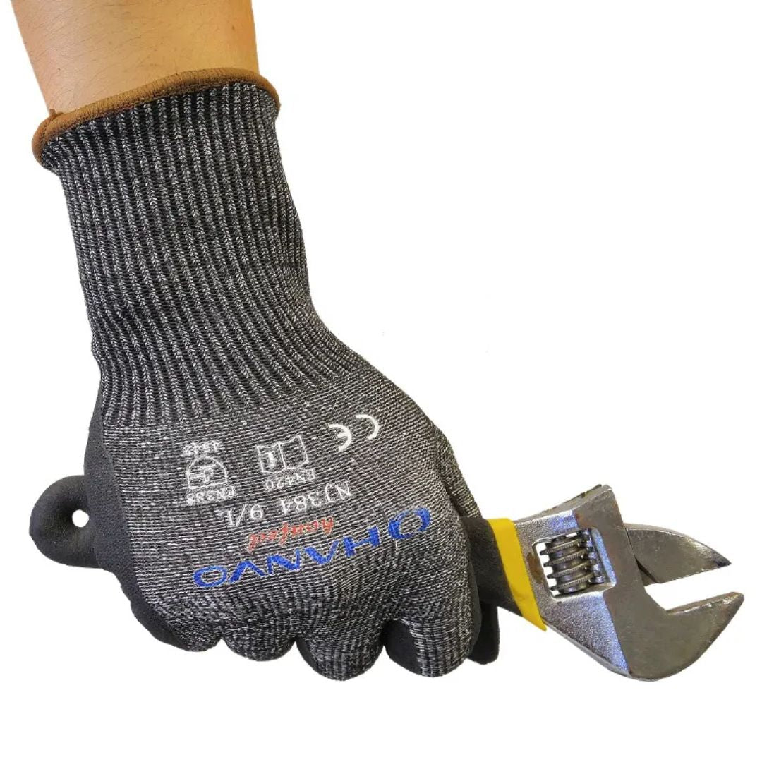 Cut-Resistant Work Glove | HPPE, Fibreglass, Nitrile Palm