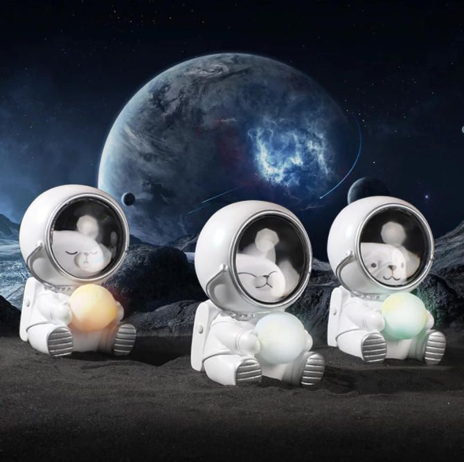 Cute Astronaut LED Light