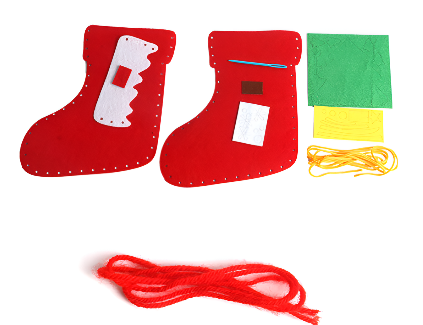 DIY Christmas Stockings (4-Pack) | Create Your Festive Cheer