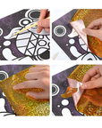 DIY Colourful Foil Tracing Art Kit