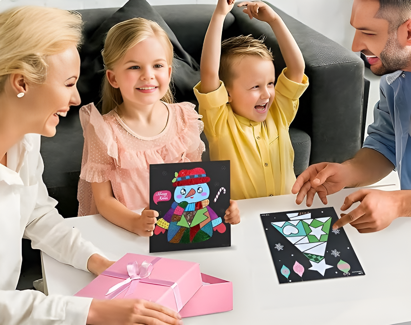 DIY Colourful Foil Tracing Art Kit