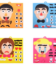 DIY Emotion Puzzle | Create facial expressions - Emotional puzzle game