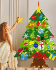 DIY Felt Christmas Tree Set