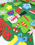 DIY Felt Christmas Tree Set