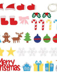 DIY Felt Christmas Tree Set