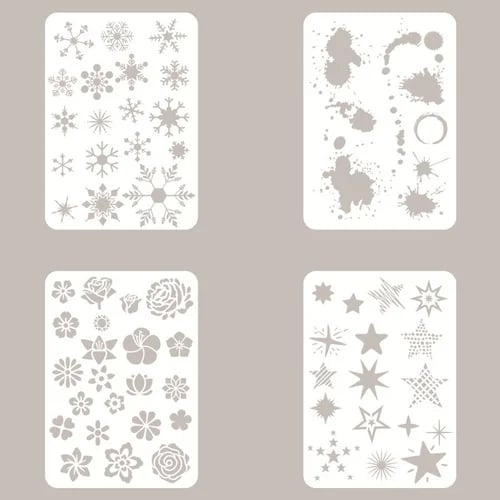 DIY Kit for Sponge Finger Painting (10 Pieces)