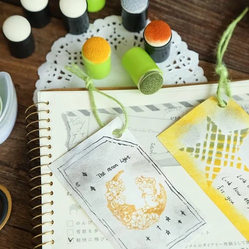DIY Kit for Sponge Finger Painting (10 Pieces)