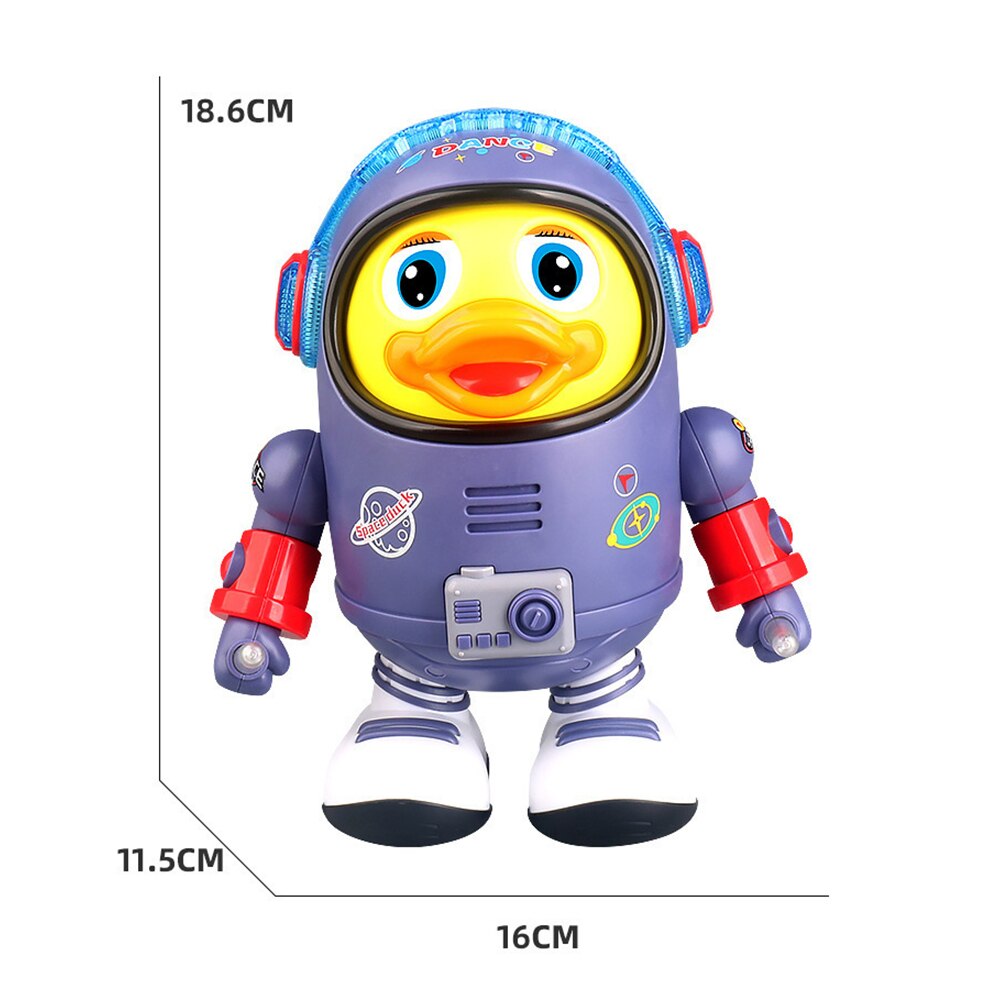 Dancing Space Duck - Dance with a cute duck - Dancing toy duck