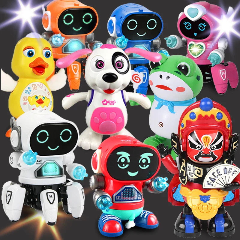 Dancing Spin Robot - Lights and Dances - Toy Robot