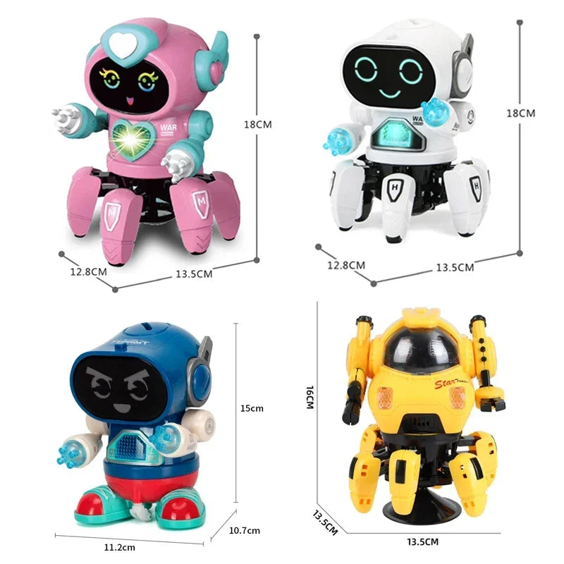 Dancing Spin Robot - Lights and Dances - Toy Robot