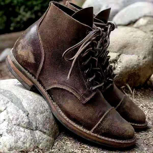 Daxel - Botas Vintage para Hombre