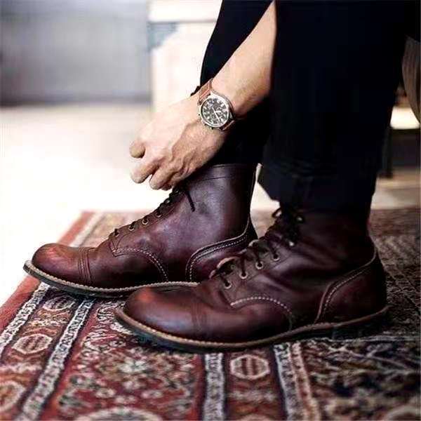 Daxel - Botas Vintage para Hombre
