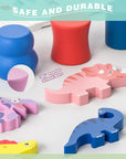 Delightful Dinosaur Montessori Sorting Toy for Toddlers