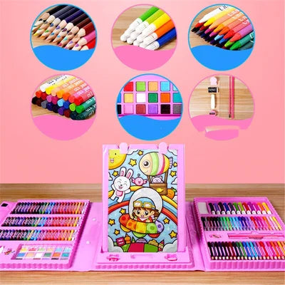 Deluxe 6-in-1 Art Creativity Set