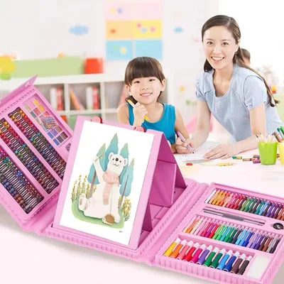 Deluxe 6-in-1 Art Creativity Set