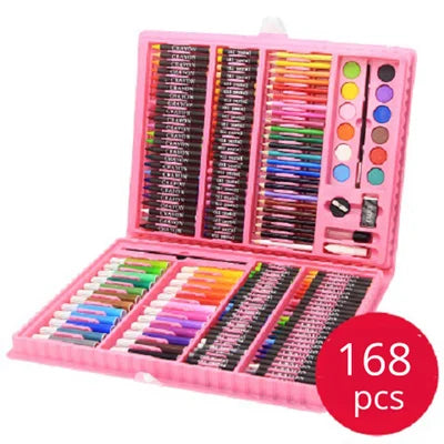 Deluxe 6-in-1 Art Creativity Set
