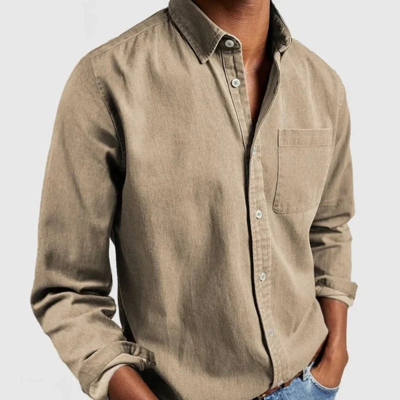 Denim Shirt for Men - Alexander