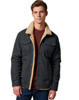 Derek - Vintage Lined Bomber Jacket for Men