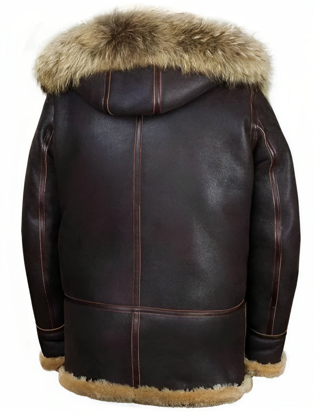 Detlef – Chaqueta de invierno estilo shearling