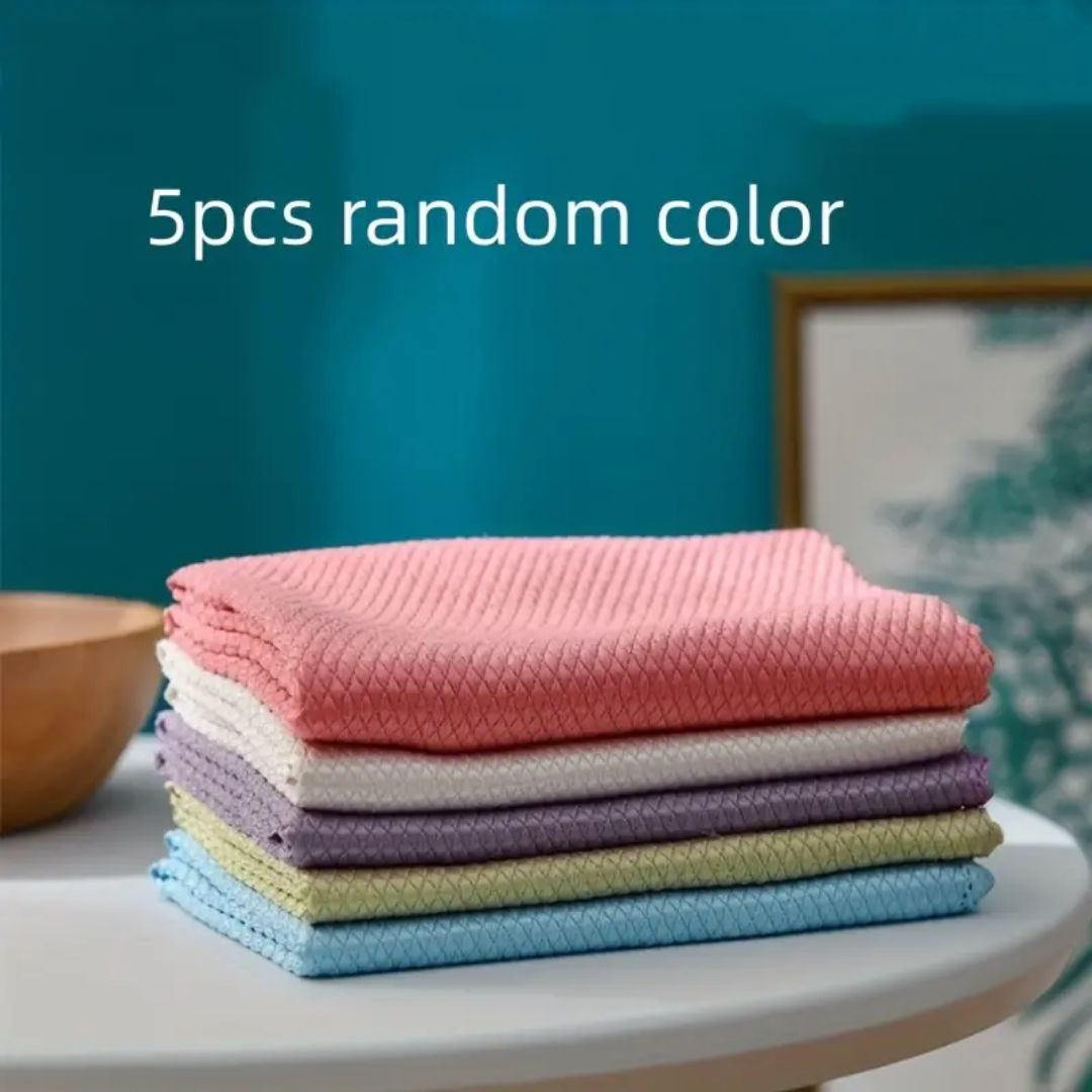Diamond Cleaning Cloths | Absorbent and Effortless Cleaning - 5 + 5 FREE