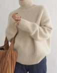 Diana – Comfortable Soft Knit Roll Neck Jumper