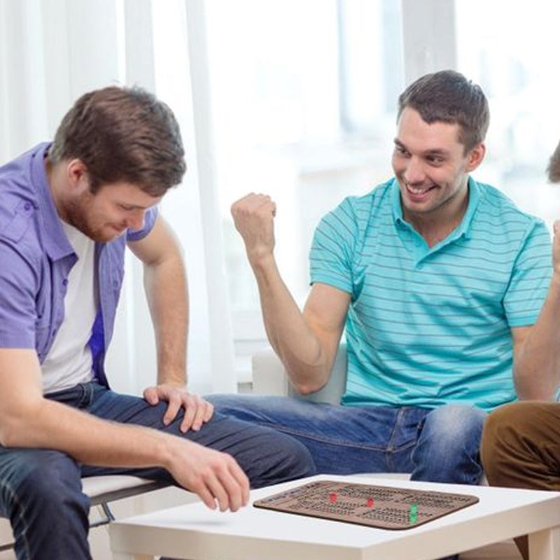 DiceKing - Wooden Crap Out Scoreboard for Tactical Fun