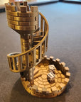 DiceMasters - 3D Printed Dice Tower with Spiral Staircase